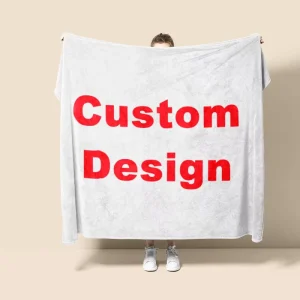 Custom Flannel Throw Blanket Oversized Warm Luxury Winter Printed Soft