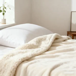 Custom Fleece Blankets Premium Plush Flannel King Size Winter Bed Blanket for Hotel Home