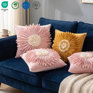 Custom Flower Shaped Pillow Home Decor Luxury Throw Pillows Decorative Pillow