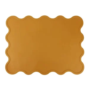 Custom Food Grade Silicone Dining Table Mat Modern Rectangle Non Slip Heat Resistant Reusable Classic Placemat