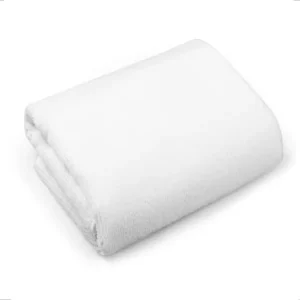 Custom Full Logo Printed Sublimation Blank Towel Polyester Custom Size White Microfiber Sport Beach Towels