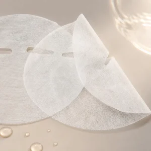 Custom GSM Y108 Lenzing TENCEL 885 Plain Weave Lyocell Facial Mask Sheet Substrate 25gsm Plant Origin Dry Sheet
