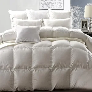 Custom Goose Down Duvet Bedding Comforter Double Quilt Machine Washable Cover Set Queen Size Quilt Comforter Set