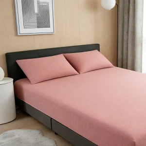 Custom Grounding Bed Sheet 90% Organic Cotton 10% Pure Silver Fiber Earth Connected Bedding Fitted Sheets with Grounding Cord
