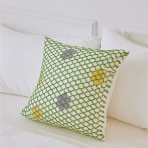 Custom Haifeiyan 100% Cotton GB31701 Class A Standard Soft Breathable Sofa Decorative Throw Cushion Pillow Cover