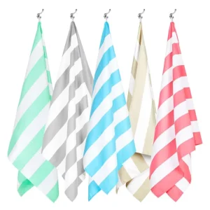 Custom High Quality Print Beach Towels With Logo Water Absorption Sand Free Custom Microfiber Beach Towel