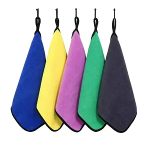 Custom High Quality Thicken 20x30cm Quick Dry 800gsm Microfiber Car Towel Cleaning Cloth Wash Towel for Car
