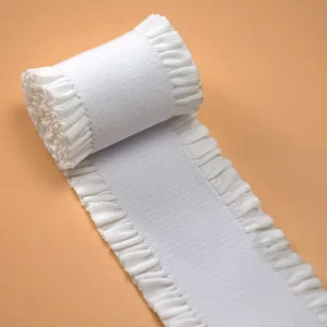 Custom High Quality Woven Knitted Jacquard Soft Elastic Band for Underwear Boxer Mens Shorts Elastic Waistband