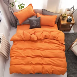 Custom Home Luxury Eco Friendly Woven Polyester 300tc 4 Piece Comforter Bedding Set High End Quality