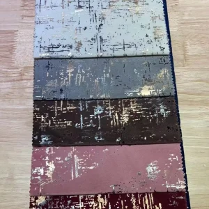 Custom Hometextile 100% Polyester Knitted Fabric for Upholstery