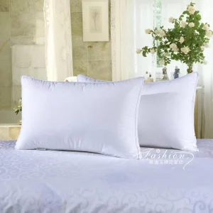 Custom Hotel Bedding Premium Down & Feather Pillows with Visco Memory Foam Neck Support Comfort & Luxury Premium Chemical Fiber