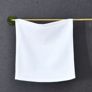 Custom Hotel Cotton Handkerchief Small Woven Towel for Children