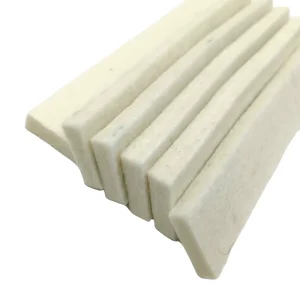 Custom Industrial Felt 100% Pure Wool Oil Absorbing Felt High Temperature Resistant Wear Resistant Seal Dust Used for Polishing