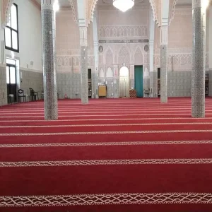 Custom Islamic Muslim Carpet Mosque Tufted Church Carpet Classic Masjid Prayer Wall to Wall Mosque Carpet Rolls