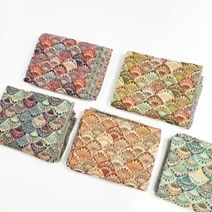 Custom Jacquard Gobelin Tapestry Fabric for Dresses & Clothing Boys & Girls Breathable Stain Repellent