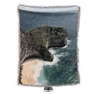 Custom Jacquard Tapestry Woven Throw Blanket for Home Decor and Travel Product