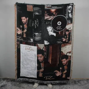 Custom Jacquard Tassel Throw Cotton Blend Sofa Cover Woven Tapestry Blanket