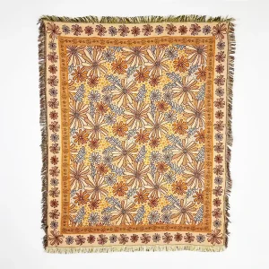 Custom Jacquard Woven Tapestry Throw Blanket Sofa Blanket for Home Decor