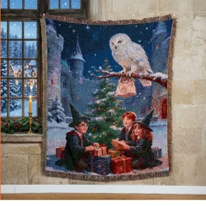 Custom Jacquard Woven Throw Blanket Tapestry Anime Room Decoration