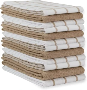 Custom Kitchen Towels Dish Cloths Dish Towels 100% Cotton Anti Bacterial Kitchen Towel