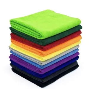 Custom Large Compressed Woven Microfiber Car Seat Towel Eco Friendly Super Strong Water Absorption Home Use Soft & Durable