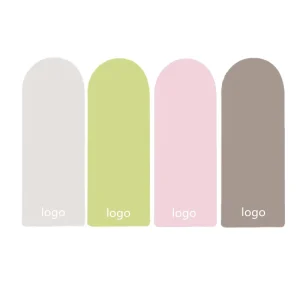 Custom Laser Logo Non Slip Arch Shape Yoga Pilates Mat High Quality Durable 5mm Thick Natural Rubber Fitness Exercise Mat