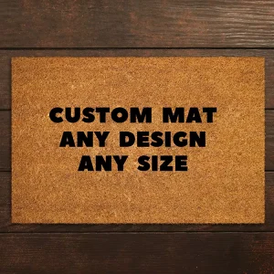 Custom Living Room Carpet Door Mat Logo Brand Carpets and Rugs Brown Printed Door Mat 3D Mate Floor Matt