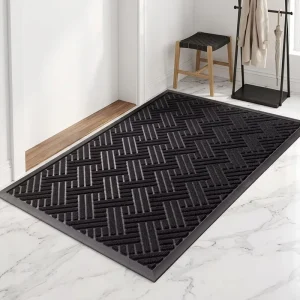 Custom Logo 3D Style Polyester Doormat Anti-Slip Welcome House Mat Outdoor Entrance Mat Entryway Door Mat