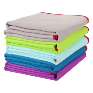 Custom Logo Anti Sand Super Absorbent Microfiber Suede Beach Towel
