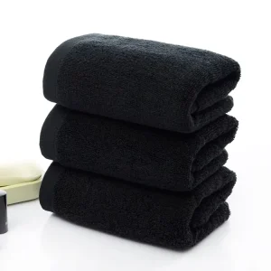 Custom Logo Barber Shop Anti-bleach Bleach Proof Cotton Towel for Salons & Spas Towel Sets