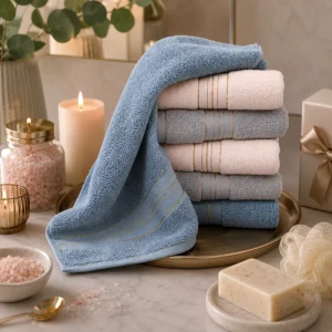 Custom Logo Breathable Absorbent Durable 33x70cm 85g Pure Cotton Gift Towel for Wedding Favors