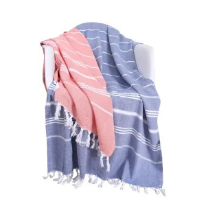 Custom Logo Design Eco-Friendly Lightweight Super Absorbent Turkish Polyester/Cotton High Quality All-Season Beach Towel Modern