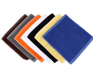 Custom Logo Eco-Friendly Cotton Towels 21-Ply Bulk Square Towels Highly Absorbent Airline Towel for Promotional Gifts Bathroom