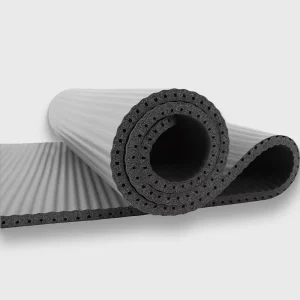 Custom Logo Extra Thick NBR Fitness Mat with Side Venting Holes Anti Tear Non Slip Gym Exercise Yoga Mat 12mm