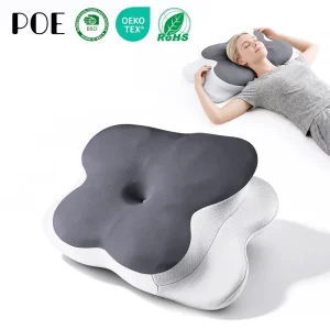 Custom Logo High end Breathable Medical Therapeutic Orthopedic Wearable Butterfly Neck Modern Sleeping Bed Pillow
