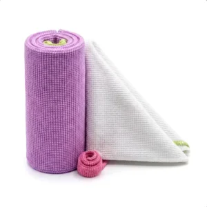 Custom Logo Pearl Weave Microfiber Towel Factory Textured Detailing Cloth Lint Free Car Wash Rag for Professional Shop