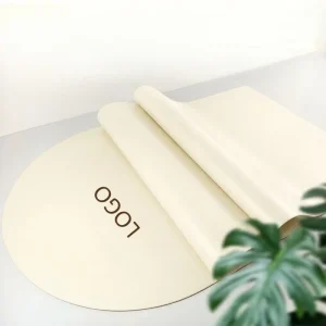 Custom Logo Pilates Accessories Nature Rubber PU Non-slip Arch Shaped Thick Yoga Mat for Home Gym Fitness