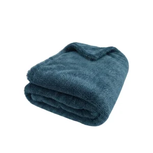 Custom Logo Plush Chenille Microfiber Towel Thick 1200GSM Coral Fleece Pimple Drying Cloth for Car Detailing