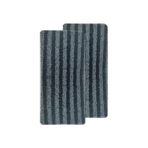 Custom Logo Polyester Long Exfoliating Washcloth Bath Towel Handle Back Scrubber Shower Sponge