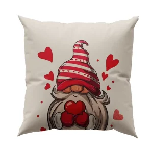 Custom Logo Print Shape Bulk Printed Christmas Polyester Cushion Soft Beautiful Throw Pillows Covers Home Hotel