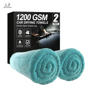 Custom Logo Printing OEKO TEX Standard 100 (optional) Washing Drying Cleaning Towel Cloth Car Wash Towel