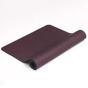 Custom Logo Pu Rubber Yoga Mats Pu Natural Rubber Mat Fitness Nature Yoga Mats Customized Logo Exercise Pu
