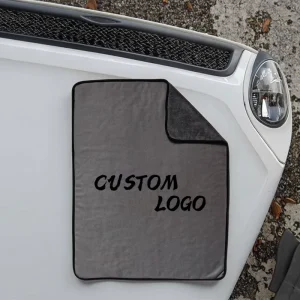 Custom Logo Quick Dry Eco Friendly Microfiber Car Cleaning Towel for Car Wash and Drying