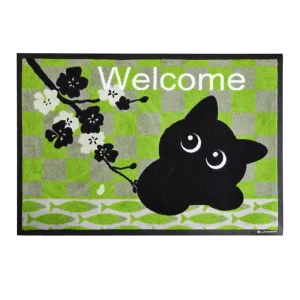 Custom Logo Rubber Entrance Mat Non Slip Heavy Duty Commercial Door Mat