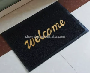 Custom Logo Rug Heavy Duty Nylon Commercial Non-slip Nitrile Rubber Backed Personalized Floor Mat for Commercial Entrance Mat