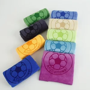Custom Logo Sweat Absorbent Microfiber Sports Gym Rally Towel Fitness Towel Workout Towel