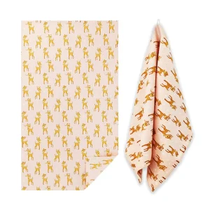 Custom Logo Waffle Weave Microfiber Kitchen Towel Super Absorbent Soft Quick Dry Eco Friendly Dish Towel