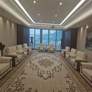 Custom Luxury Commercial Wall to Wall Soft Carpet for Hotel Ballroom Banquet VIP Reception Meeting Room Floor Decor