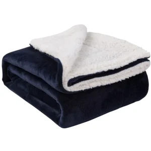 Custom Luxury King Size Raschel Knitted Wool Flannel Fleece Blanket Sherpa Throw Warm Cozy Soft Fuzzy Couch for Winter