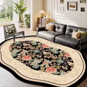 Custom Luxury Rugs Indoor Outdoor Tufted Jacquard High Pile 100% Nylon Anti Slip Waterproof Modern Prayer Area Rug